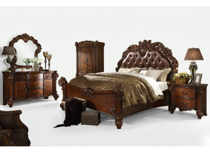 Classique Chambre Commodes 2 pièces Ensemble Baroque Rococo Commode + Miroir neuf