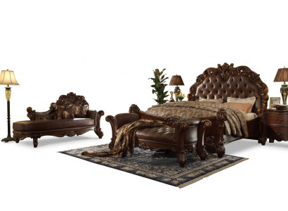 Lit double lit lit lit lit de luxe baroque rococo style antique chesterfield.