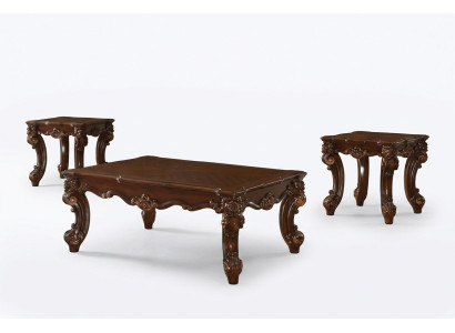 Table en bois Tables basses en bois massif Mobilier de salon 135x90cm
