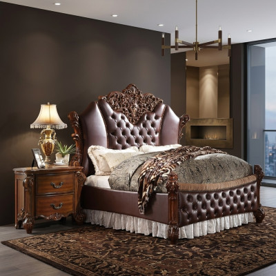 Table de chevet baroque rococo Armoire de nuit en bois Commode Table de rangement Console de nuit neuve