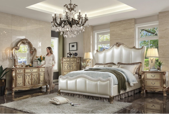 Table de chevet Consoles Tables de nuit Table d'appoint de chambre Consoles de nuit Baroque