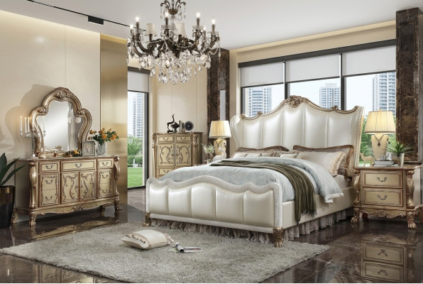 Table de chevet Consoles Tables de nuit Table d'appoint de chambre Consoles de nuit Baroque