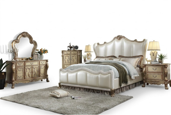 Table de chevet Consoles Tables de nuit Table d'appoint de chambre Consoles de nuit Baroque