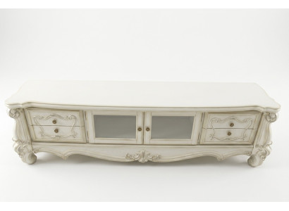 Buffet TV Lowboard Meuble TV Armoire Table Salon Bois Décoration Classique