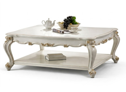 Table basse de luxe en bois décoratif réel Tables latérales de canapé Table de salon