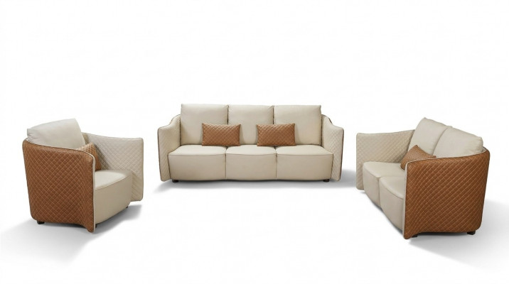 Ensemble de canapé 3+2+1 places Design moderne Canapés Rembourrage Sofa