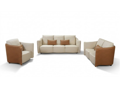 Ensemble de canapé 3+2+1 places Design moderne Canapés Rembourrage Sofa
