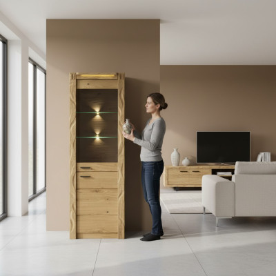 Commode Vitrine Commodes Vitrines Armoires Design en verre Armoire Étagères Étagère Nouveau