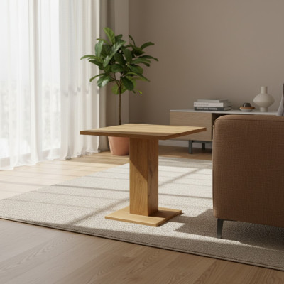 Table basse design Table d'appoint Canapé Salon 55x55cm Table carrée