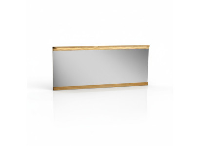 Miroir Miroir mural designer Hallen Salon Salle de bain Bois Verre design 151x70cm xxl