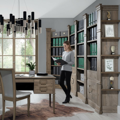 Étagère d'angle Étagère Rangement Murale Armoire de classement Bureau Armoire Meuble