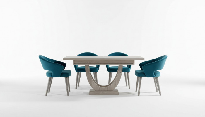 Conception Table à manger Table en bois Salle à manger Mobilier Table de salon Tables 140cm