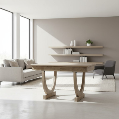 Table de designer Secrétaire Mobilier de bureau de luxe Tables en bois Bureaux 140x78