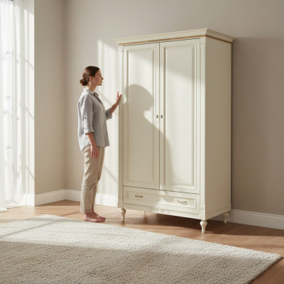 Conception de garde-robe classique Mobilier de chambre Armoires de garde-robe
