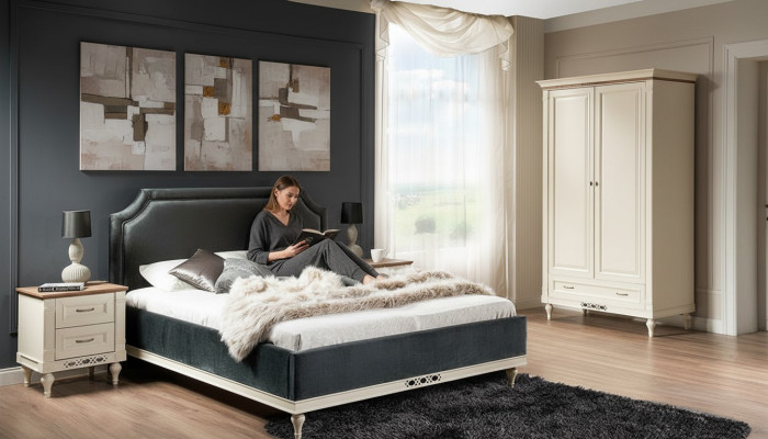 Revêtement de lit Conception de luxe pour hôtels Lits de mariage 140/160cm chambre de repos double Textile