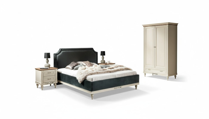 Revêtement de lit Conception de luxe pour hôtels Lits de mariage 140/160cm chambre de repos double Textile