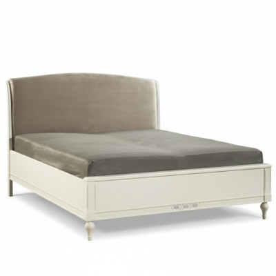 Lit Lits Lit double Chambre Revêtement en cuir Textile Lits doubles neufs Textile