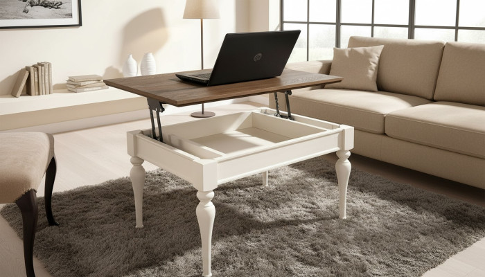 Table basse multifonction en bois design pour le salon nouveau