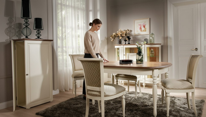 Conception Table de salle à manger Table en bois Mobilier de salle à manger Table de salon Tables