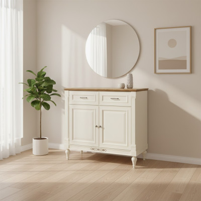 Designer Kommode Sideboard Lowboard Schrank Wohnzimmerregal Antik-Stil