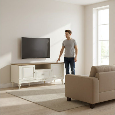 Bahut Meuble TV Commode Armoire Armoire Meubles Design Meuble TV en bois Commode Classique Coffres