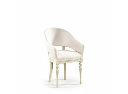 Fauteuil Chaise 1x Salle à manger Salon Siège Chaise rembourrée neuve Tissu Fauteuil TV