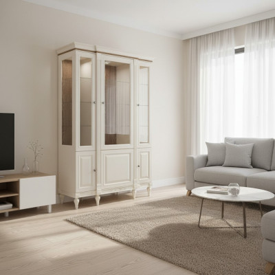 Vitrine Armoire Classique Vitrines Salon Salon Armoires