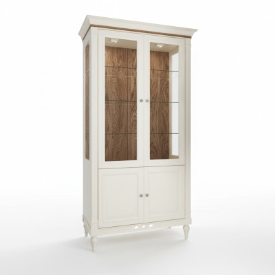 Vitrine classique Armoire Penderie Vitrine de salon Vitrine de présentation de nouveautés