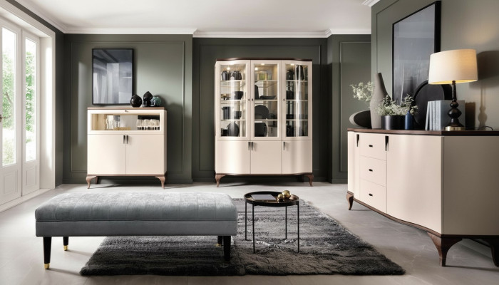 Coffre de luxe Armoire Commode Commodes Armoires Armoires de style Meubles Buffet