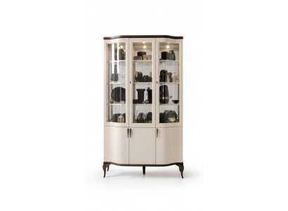 Armoires Vitrine Vitrines Bois Élégant Luxe Verre Armoire Planche en Bois