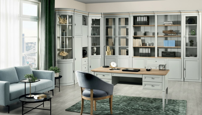 Armoire d'angle de garde-robe de bureau en bois de luxe - Obtenez un devis - Autres dimensions