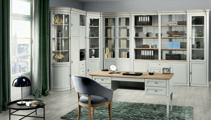 Mobilier de bureau Table avec tiroirs Salle d'étude Bureau à domicile neuf