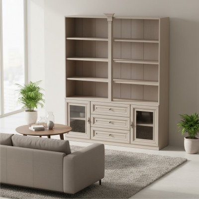 Armoire classique Armoire murale Vitrine Vitrine en bois