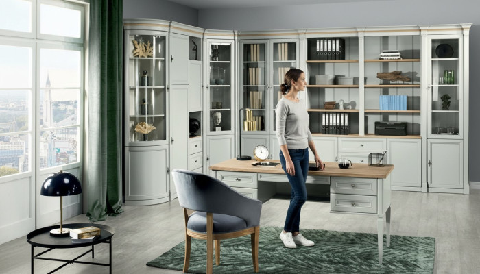 Bureau de luxe Table de bureau Bureau de style ancien Mobilier de bureau neuf