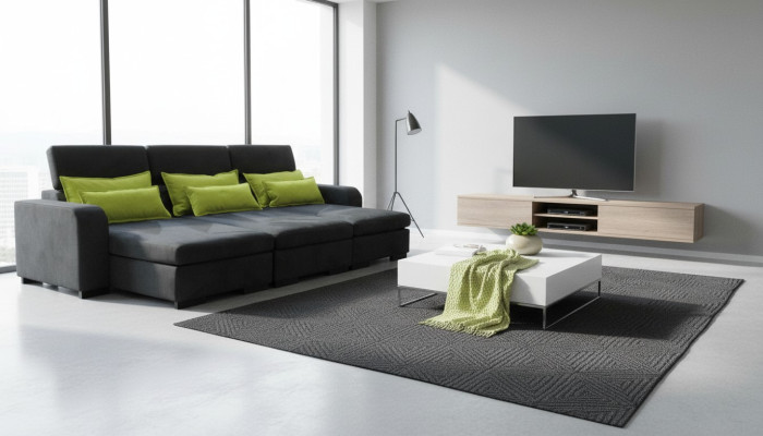 Moderne canapé luxe tissu canapés rembourrage 3 places canapés tissu neuf xxl grand