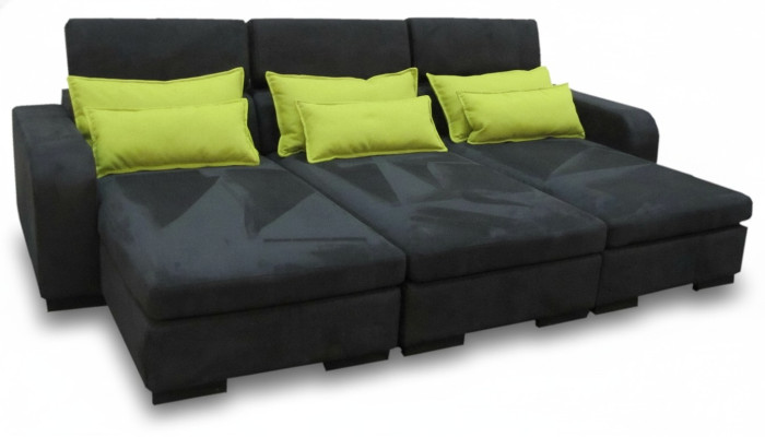 Moderne canapé luxe tissu canapés rembourrage 3 places canapés tissu neuf xxl grand