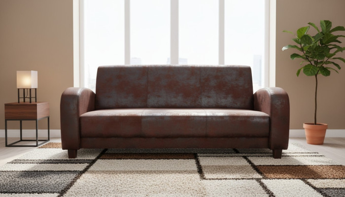 Canapé en cuir ensemble de canapés décoration 3+2+1 ensemble de fauteuils canapé rembourré canapé