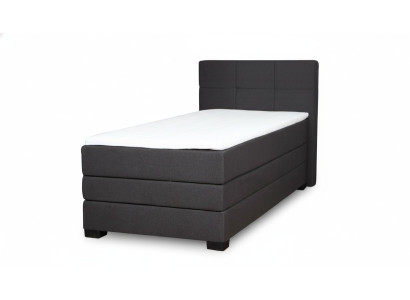 Lit Boxspring Lits d'hôtel 90x200cm Base de lit complète incl. Surmatelas