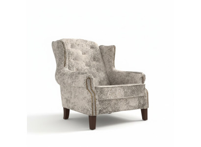 Fauteuil de salon à ailes, fauteuil de lounge, fauteuil cocktail, fauteuil de bar, canapé en cuir design