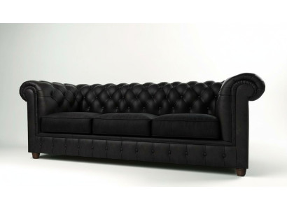 Canapé design 3 places Chesterfield Canapé Tissu Canapés Trois places Canapé