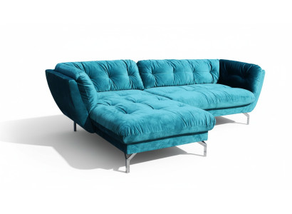 Canapé d'angle Canapé en forme de L Sofa Design Canapés Rembourrage Textile nouvel Ensemble d'angle