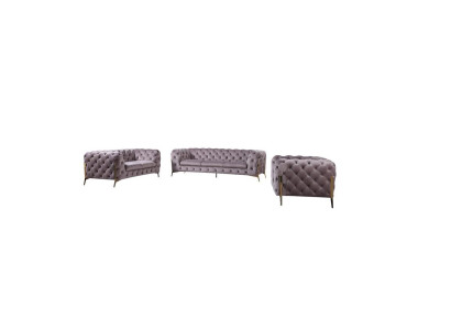 Ensemble de canapé Chesterfield design Ensemble de canapé Canapé 3-2-1 neuf