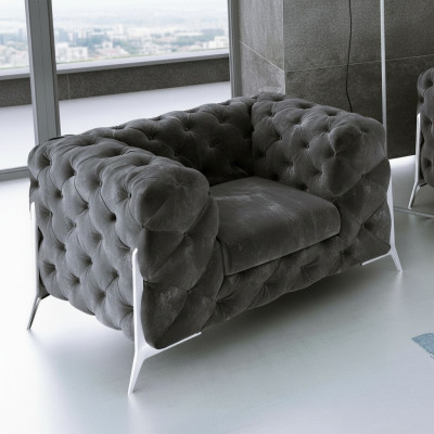 Salon de luxe TV Club Rembourrage Fauteuil design Décoratif Canapé Sofa
