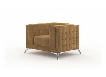 Fauteuil Chesterfield Canapé TV 1 place Canapé en tissu Canapés Revêtement Textile