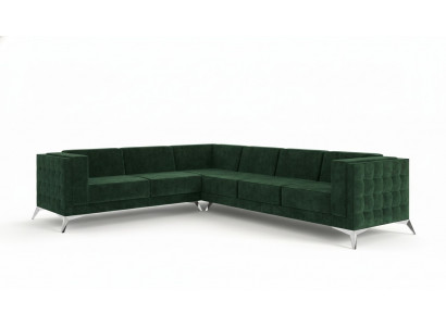 Tissu canapé en forme de L Salon paysage Canapé d'angle Suite Design Canapé Moderne Nouveau Moderne