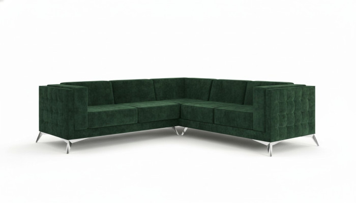 Canapé en L Chesterfield Canapé Canapé Living Landscape Suite Design Classique