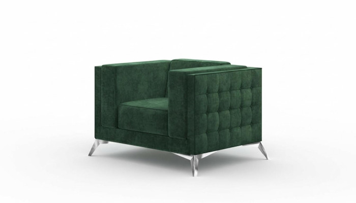 Fauteuil Chesterfield 1 place Revêtement de canapé Tissu Textile neuf pour canapé TV