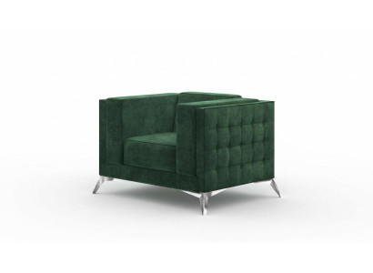 Fauteuil Chesterfield 1 place Revêtement de canapé Tissu Textile neuf pour canapé TV