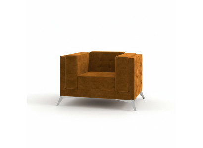 Chesterfield Fauteuil Canapé 1 Place Tissu Canapés Rembourrage Nouveau Canapé TV