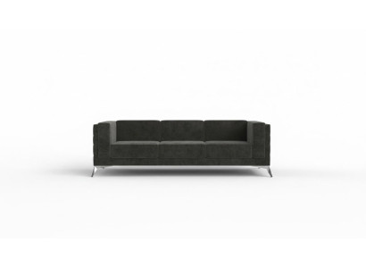 Canapé d'angle Chesterfield en forme de L en tissu, design de canapé rembourré, siège en tissu de canapé d'angle nouveau